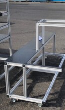 An image of a custom made workstation we created