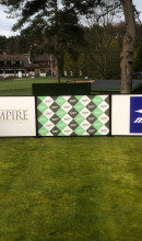 promotion boards for golf tournament