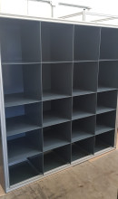 An image of custom made shelves we created