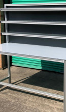 An image of a custom made workstation we created